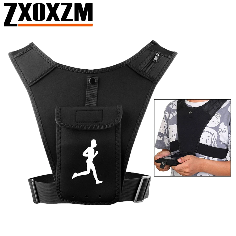 Running Gear Essential - Supporto per telefono per gilet da