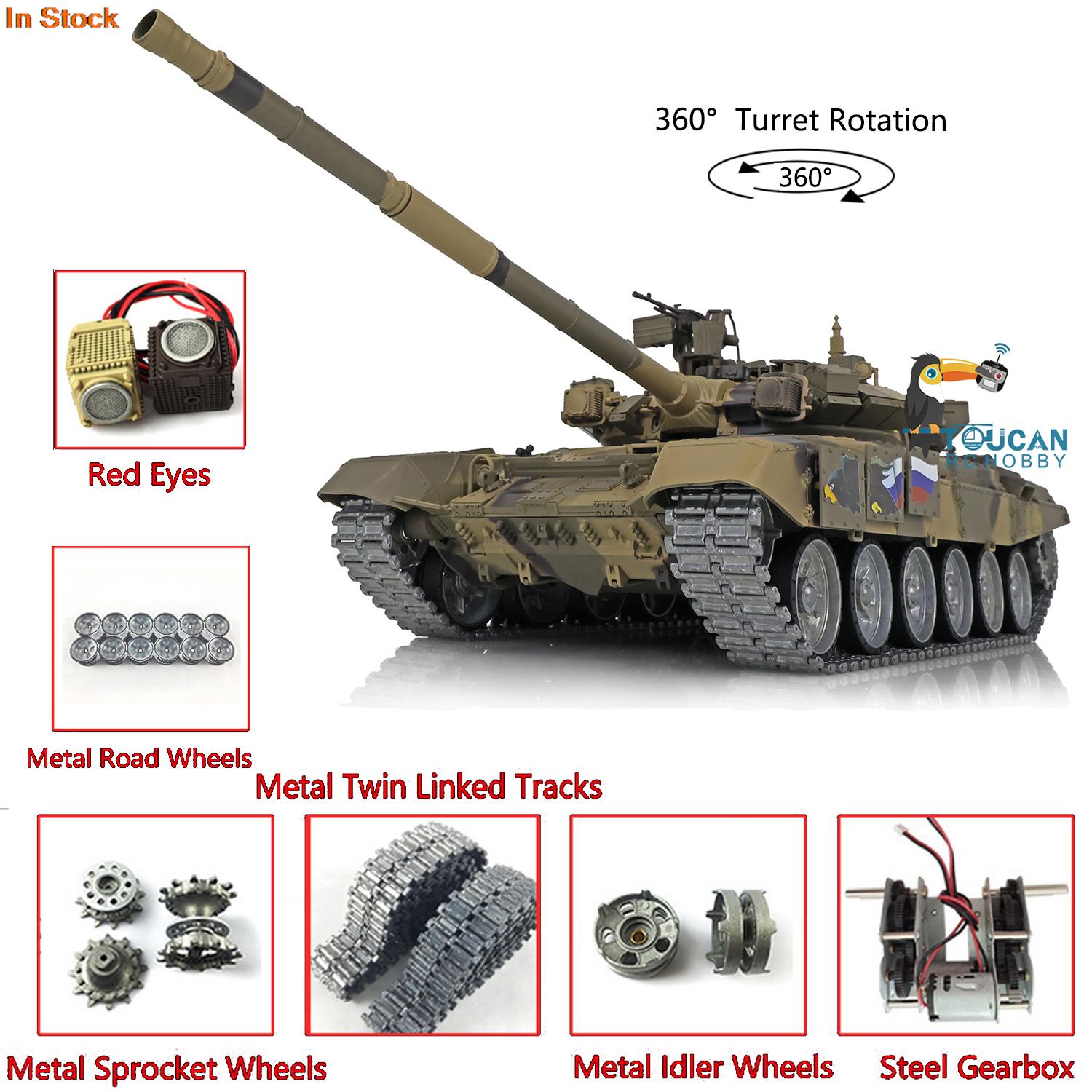 Running Gear Box - HENG LONG 1/16 7.0 T90 Carro