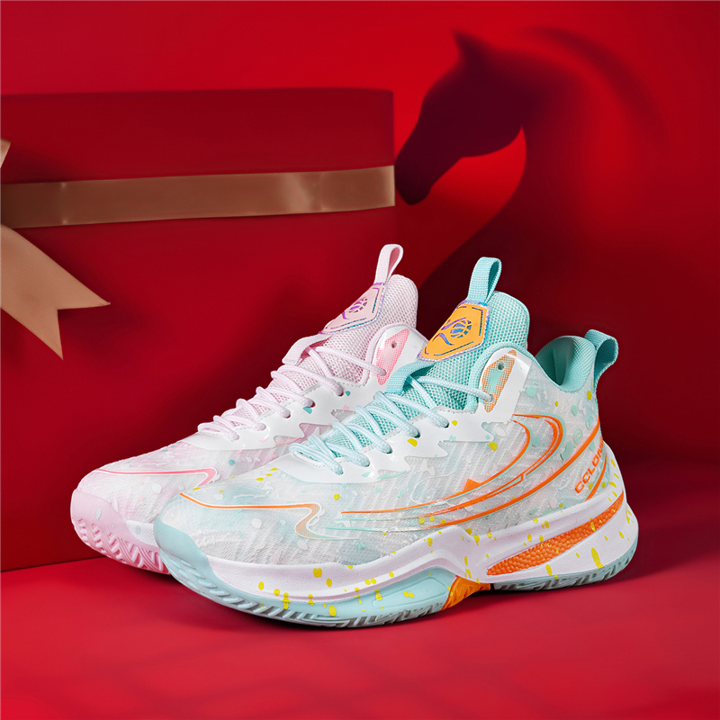 Running Gear Gifts - Scarpe da basket alte da uomo,