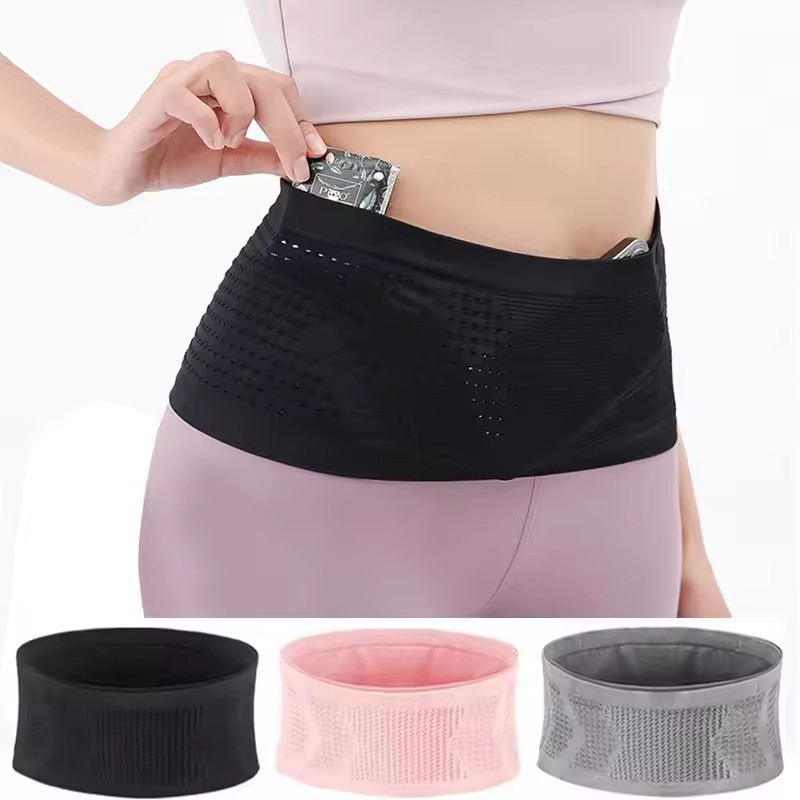 Running Gear Kit - Marsupio da Corsa Invisibile Senza Cuciture,