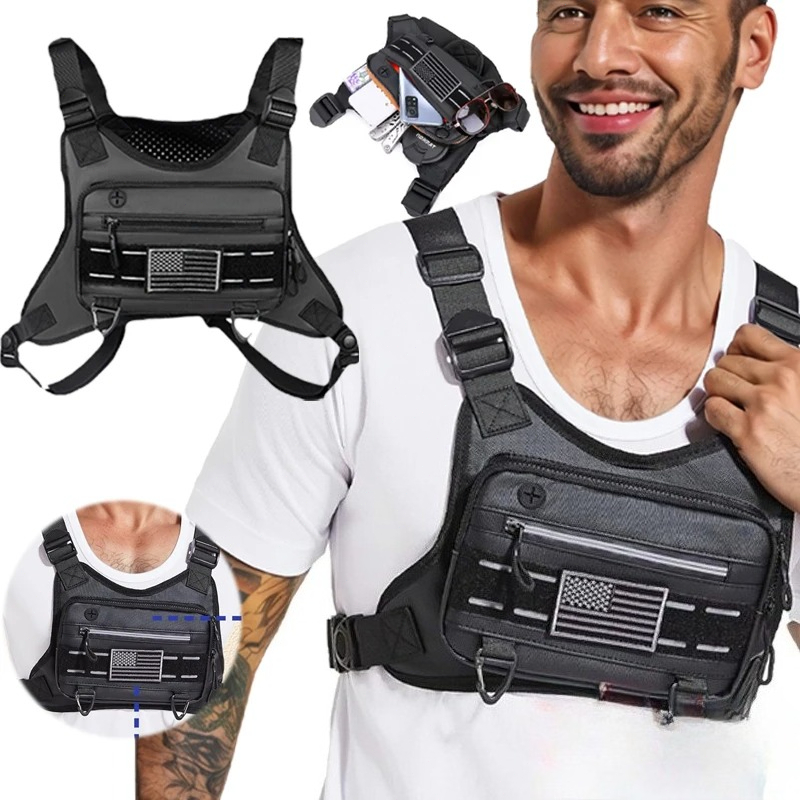 Running Gear Bag - Gilet Tattico da Corsa - Borsa