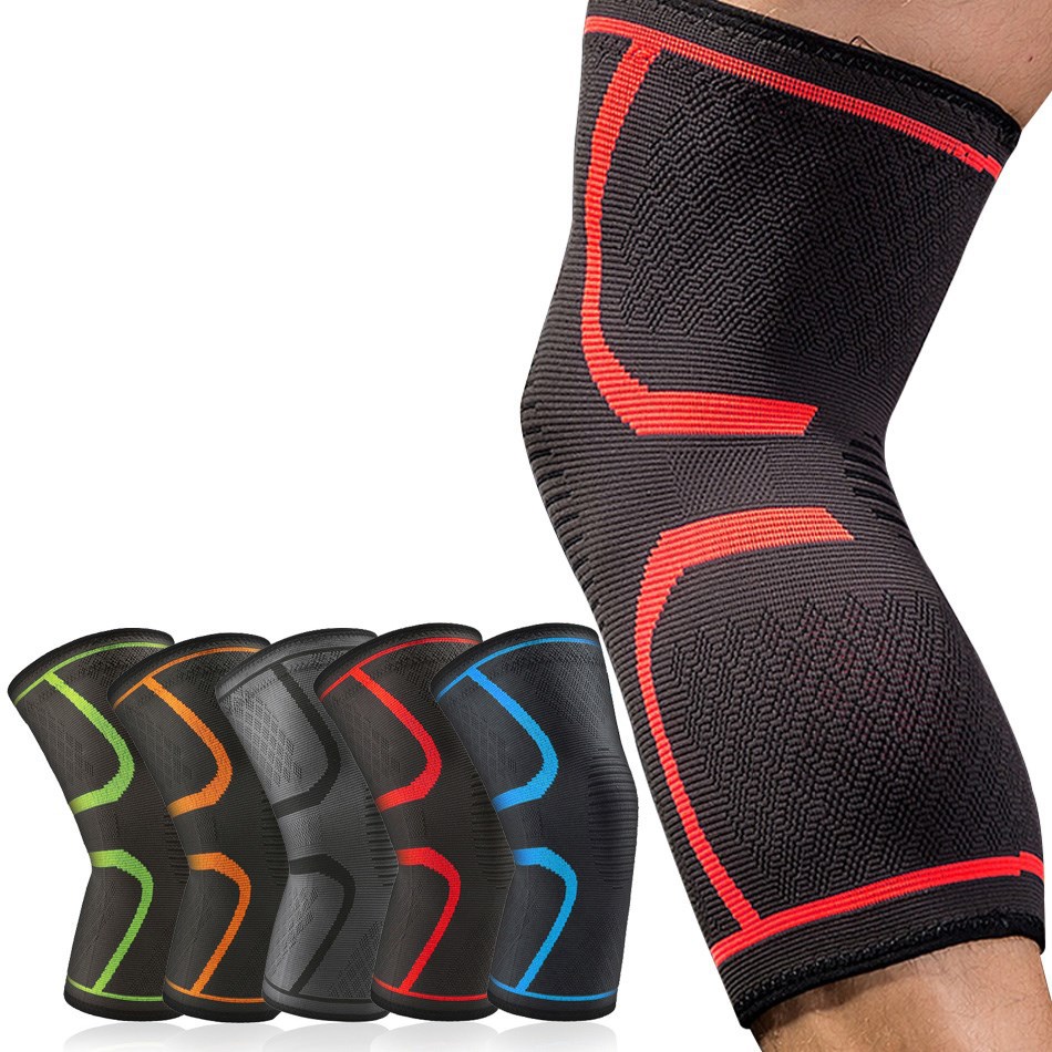 Running Gear Knee - WOSWEIR 1 PC ginocchiere elastiche Nylon
