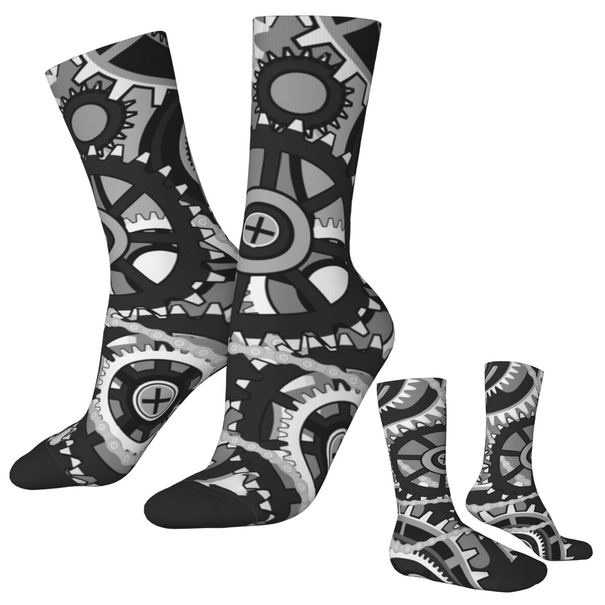 Running Gear Gifts - Ingranaggi Calze con ruote vintage da