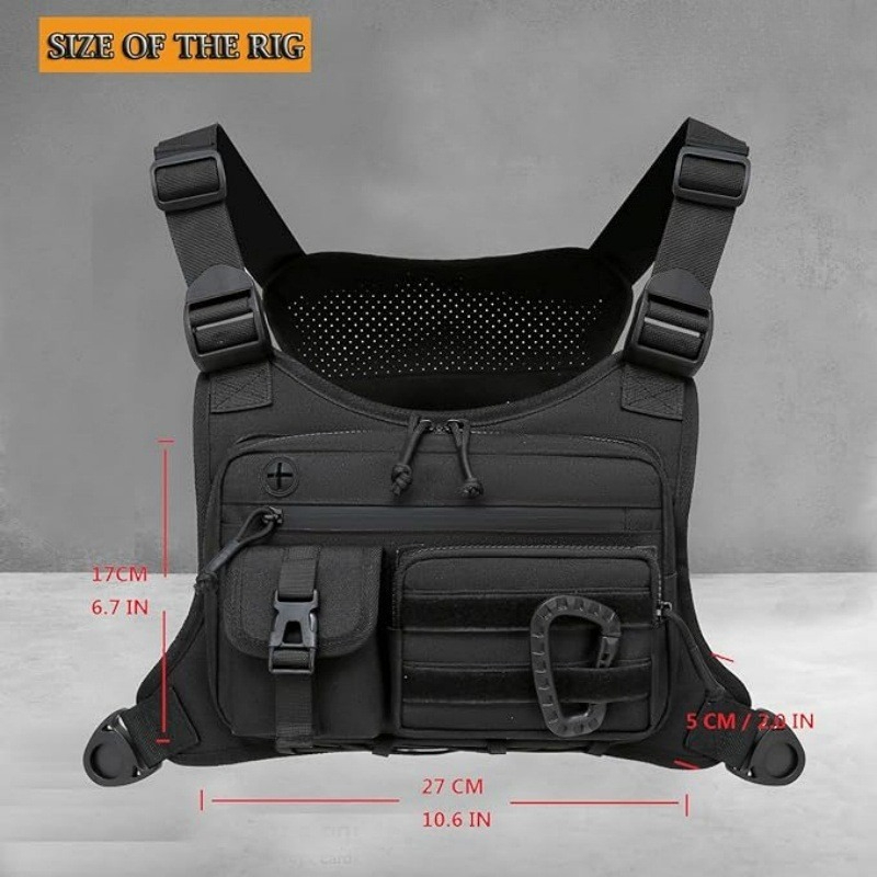 Borsa pettorale tattica Gilet  - Running Gear Bag recensione e prezzo
