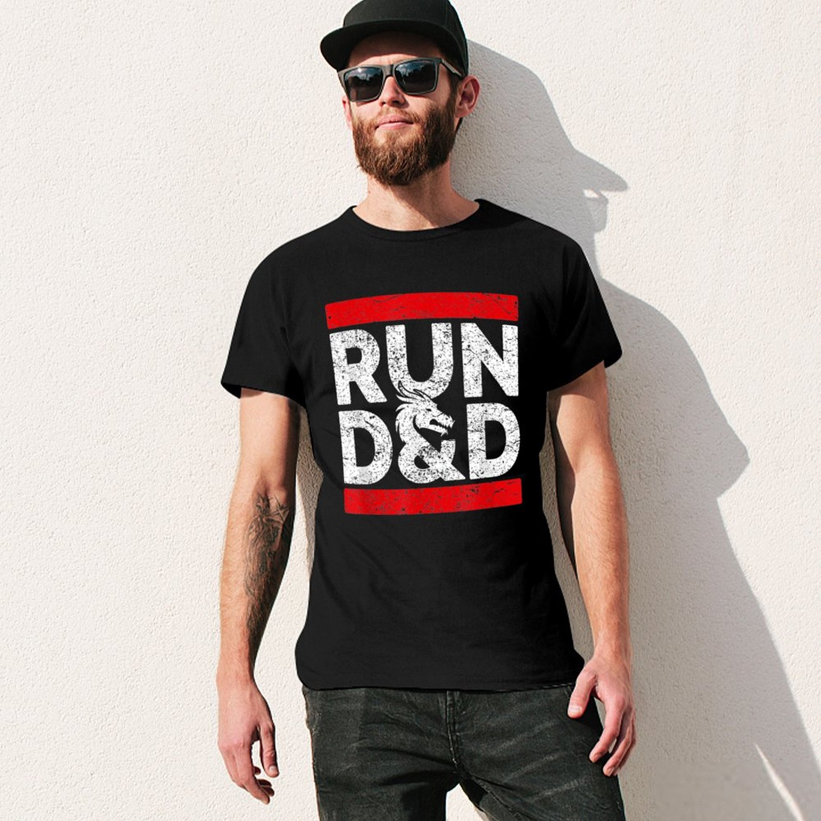 T-shirt Run D&D Board Game Dic - Running Gear Retro recensione e prezzo