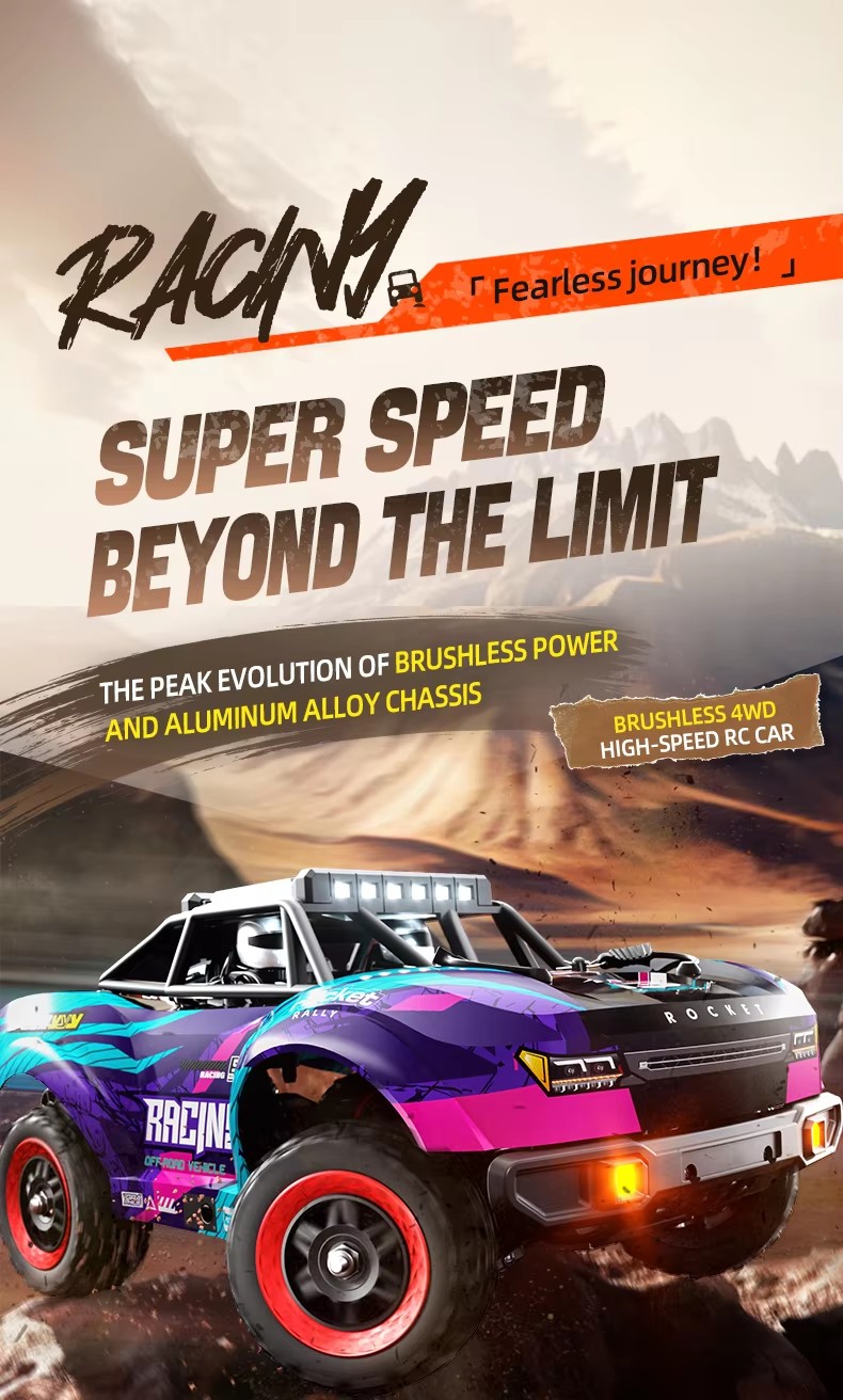 Auto da Corsa RC Brushless 80K - Running Gear Truck recensione e prezzo