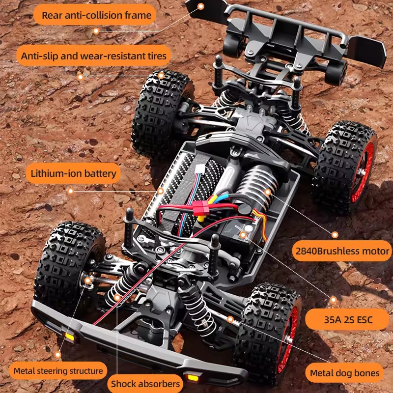 Auto da Corsa RC Brushless 80K - Running Gear Truck recensione e prezzo