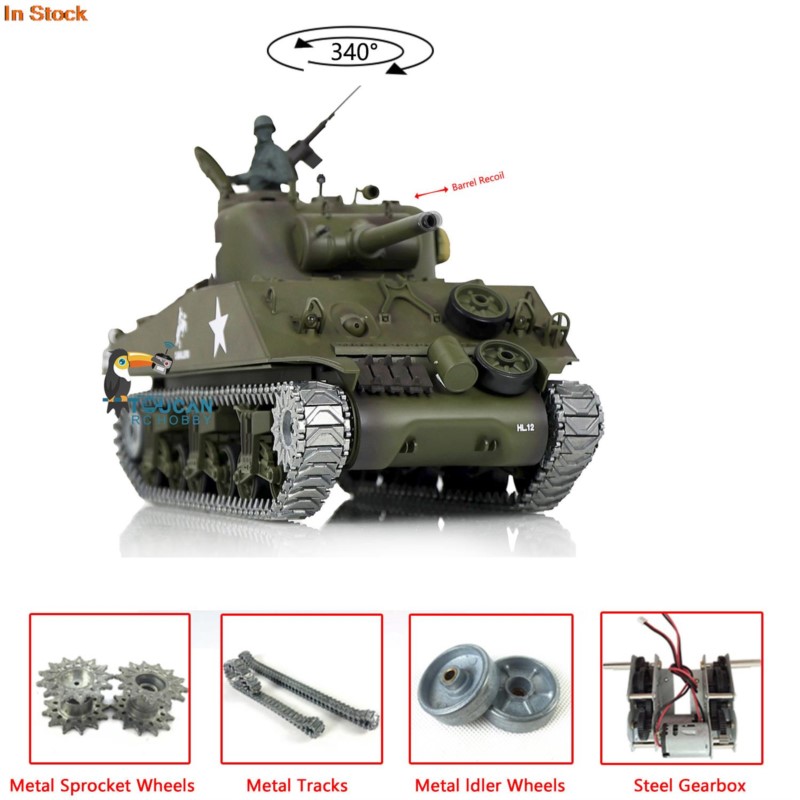 Carro Armato RC HENG LONG 7.0  - Running Gear Box recensione e prezzo