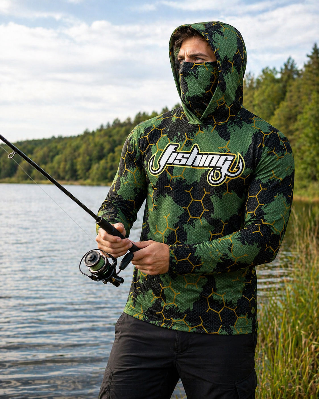 T-shirt da pesca con cappuccio - Running Gear Kit recensione e prezzo
