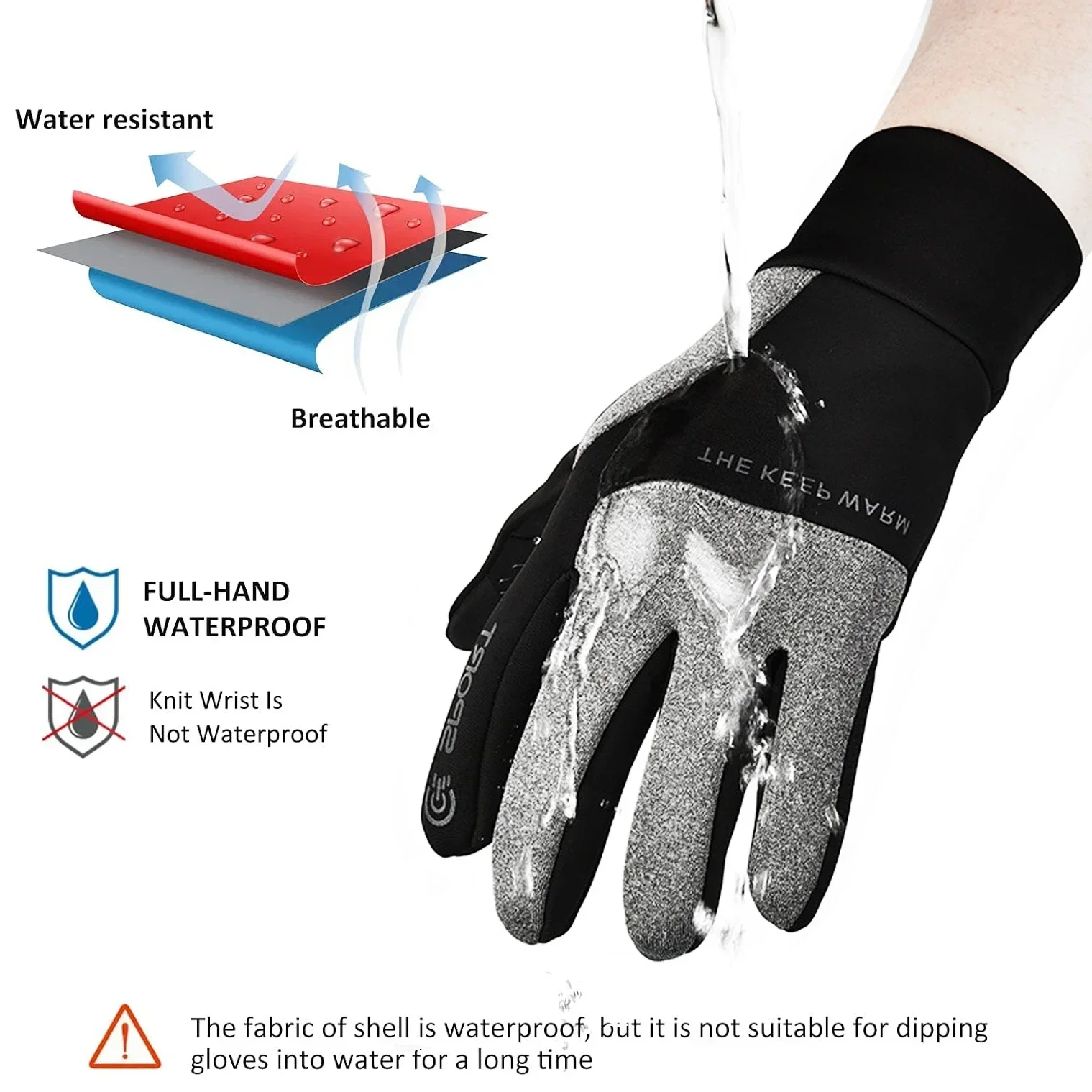 Guanti Invernali da Ciclismo M - Running Gear Winter Men recensione e prezzo