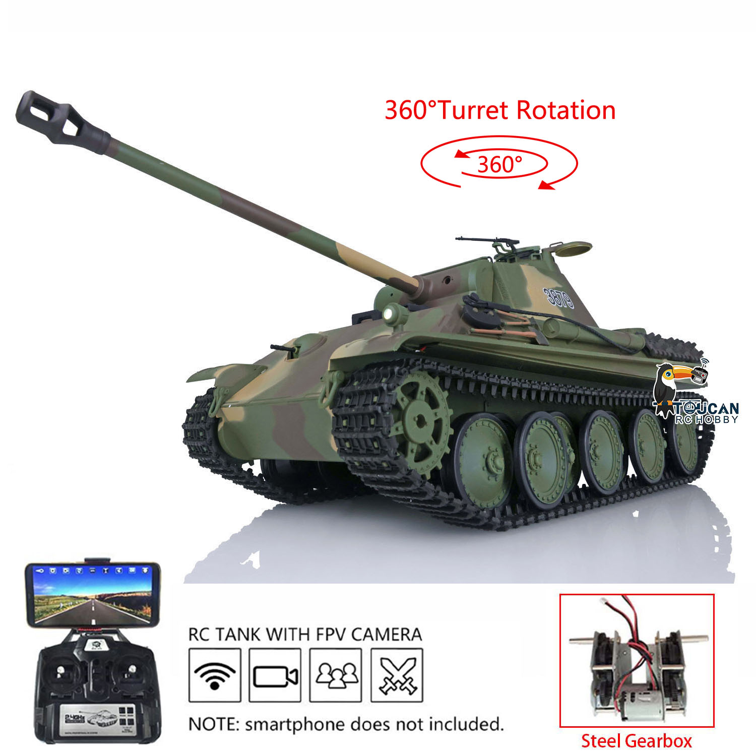 Carro Armato RC Heng Long 1/16 - Running Gear Box recensione e prezzo